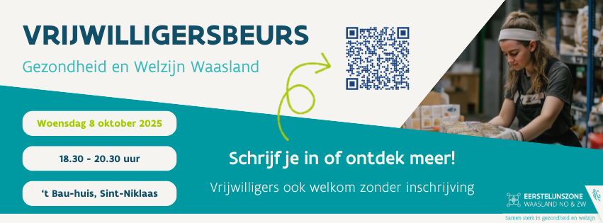 Vrijwilligersbeurs Eerstelijnszone Waasland
