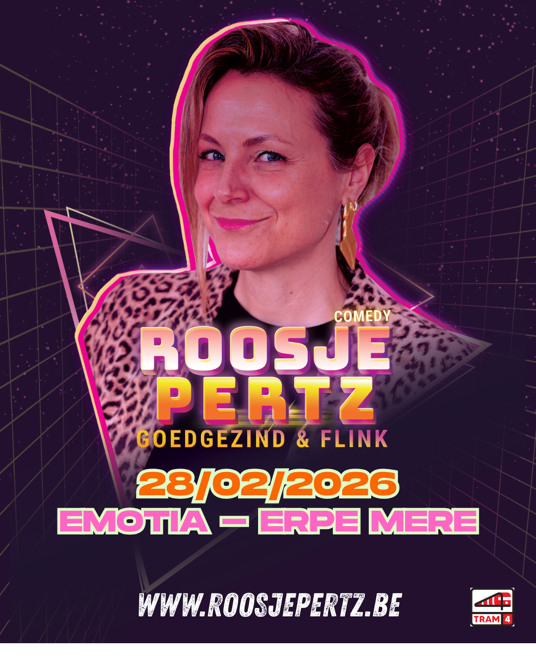 Comedy show Goedgezind en Flink - Roosje Pertz