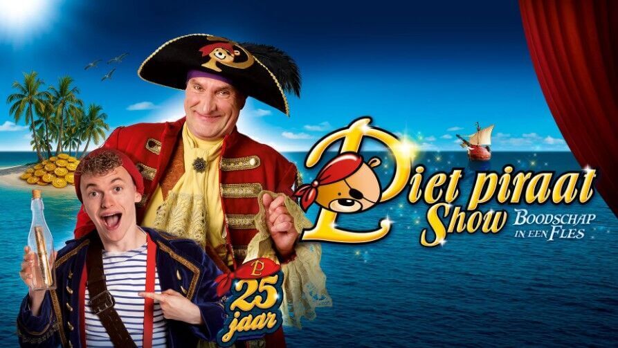 WIN! Tickets voor de nieuwe PIET PIRAAT show