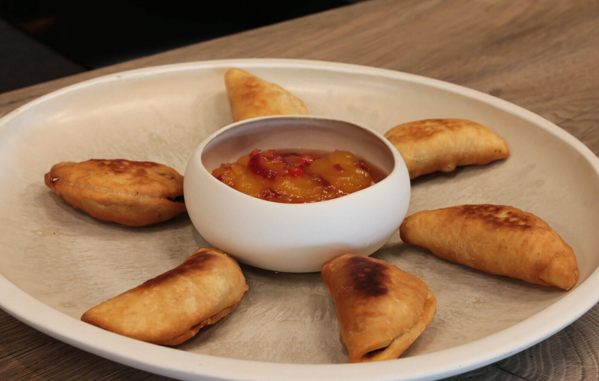 Koken met Valérie - samosa's met mangochutney