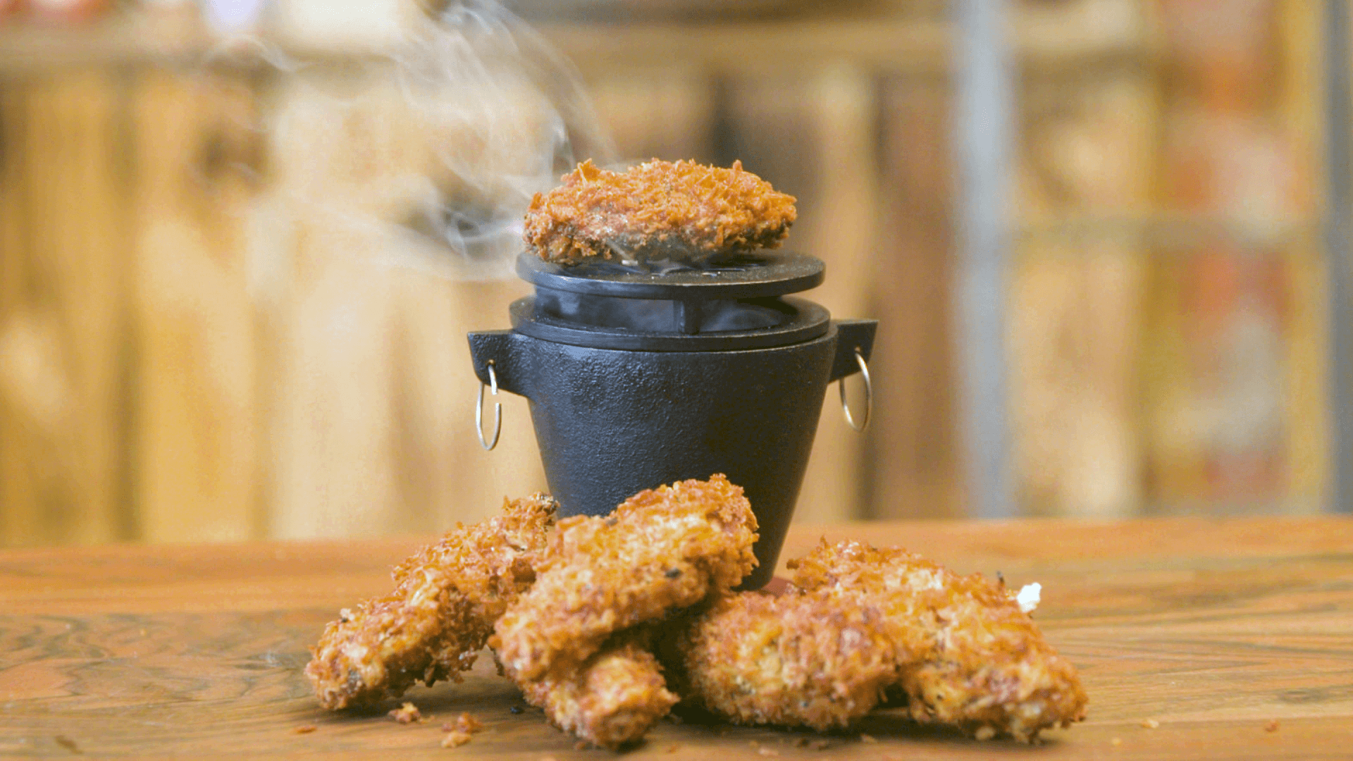 EAT BBQ Tip 1 : Smoked & Fried Chicken
